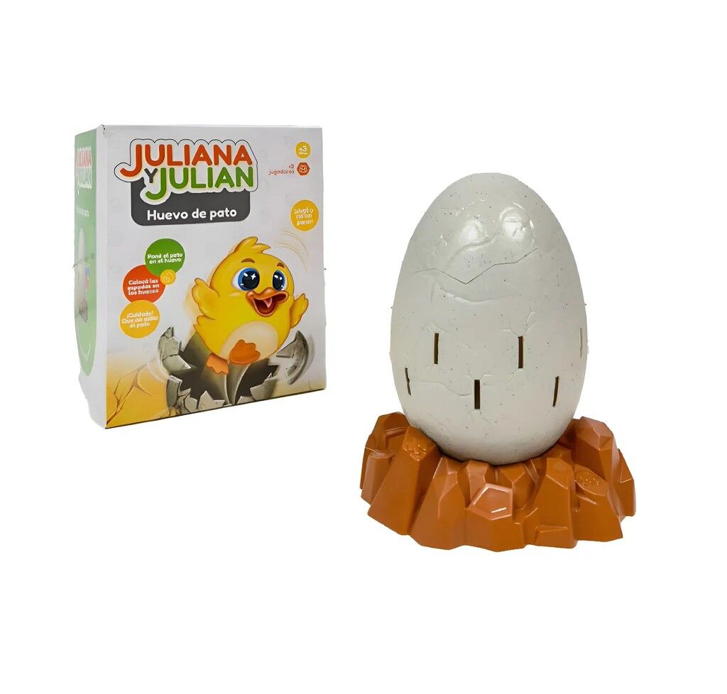 JUEGO DE MESA HUEVO DE PATO SALTARIN CON ESPADAS COD 0045 - Imagen 4