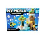 CUBOS MAGNETICOS NECRAFT 87 PCS MY WORLD COD SX-87
