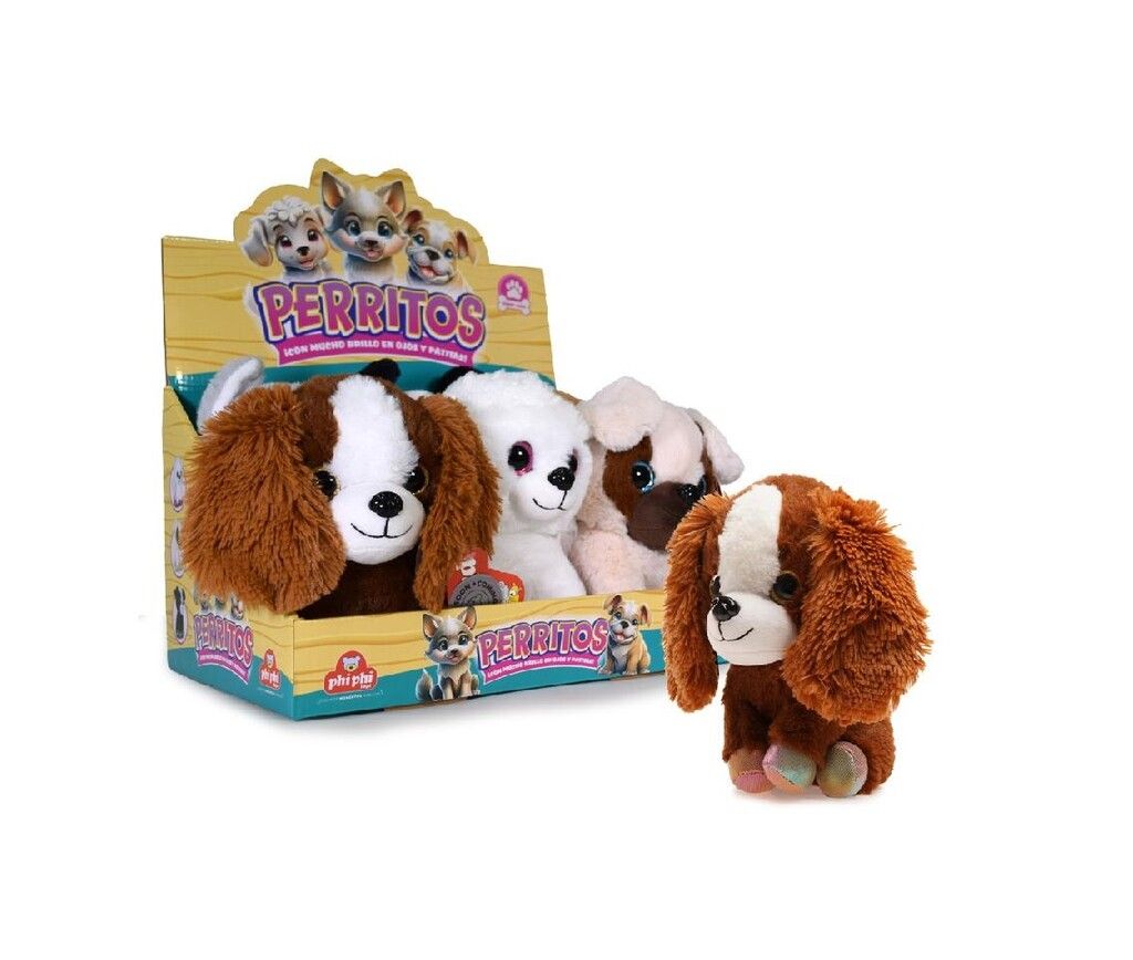 PELUCHE ANIMALES PERROS SURTIDOS 20 CM PHI PHI TOYS COD 8300 - Imagen 4