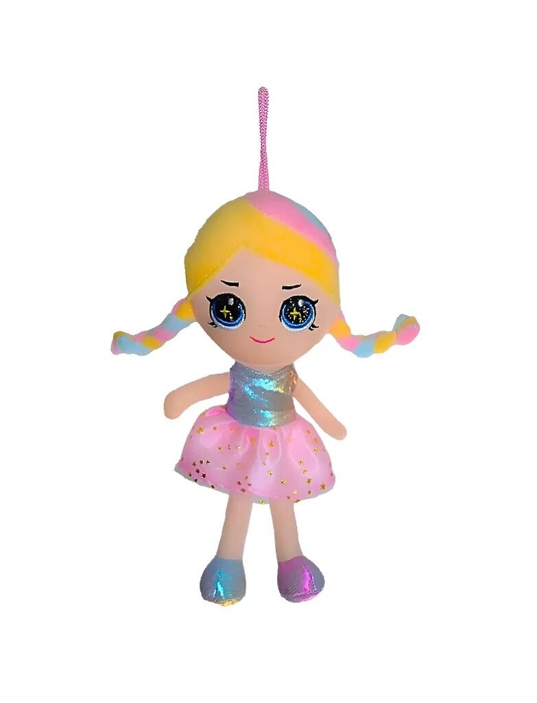 MUNECA DE PELUCHE 35 CM PHI PHI TOYS COD 6101 VEST ROSA