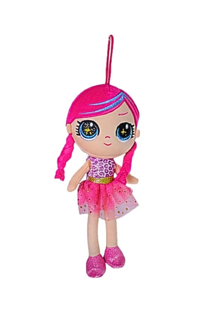 MUNECA DE PELUCHE 20 CM PHI PHI TOYS COD 6100 VEST FUCSIA