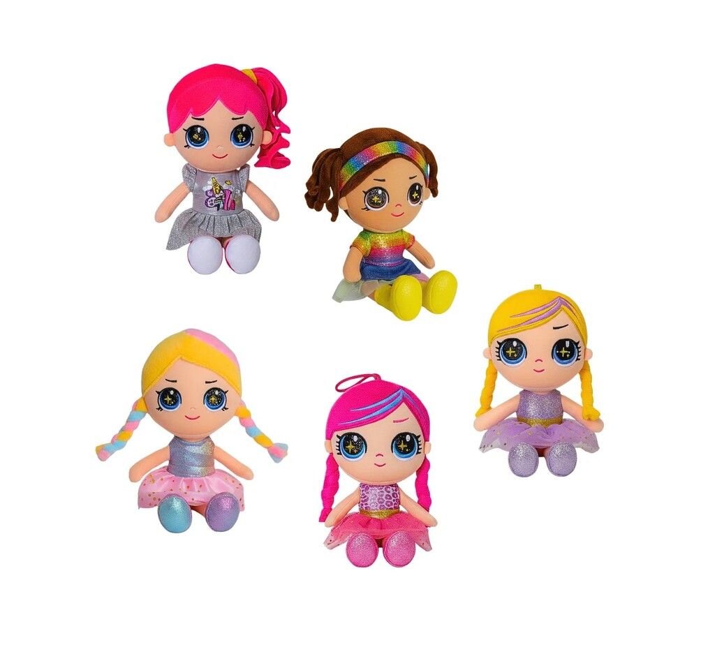 MUNECA DE PELUCHE 20 CM PHI PHI TOYS COD 6100 VEST PLATEADO - Imagen 4