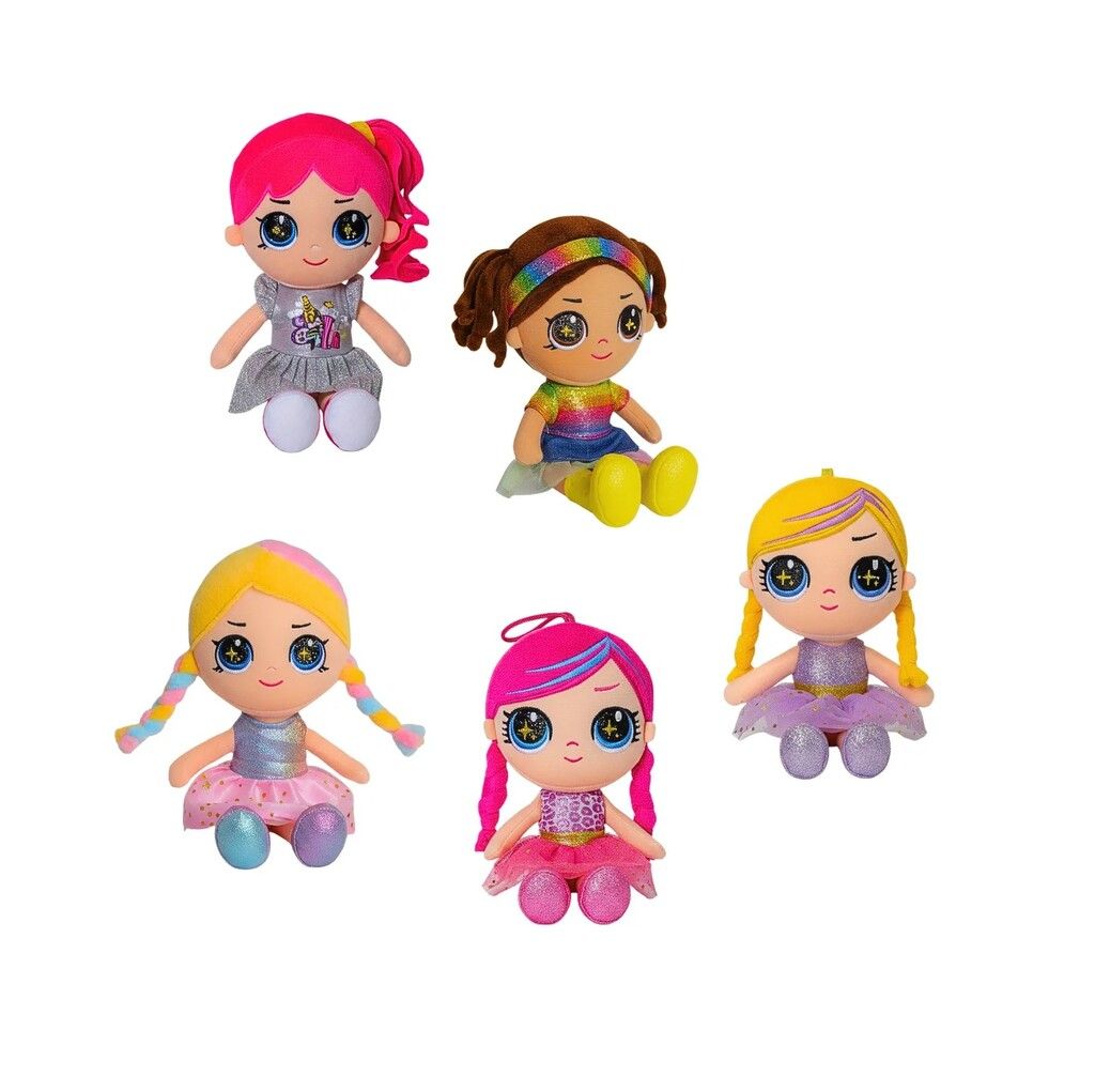 MUNECA DE PELUCHE 20 CM PHI PHI TOYS COD 6100 VEST VIOLETA - Imagen 4