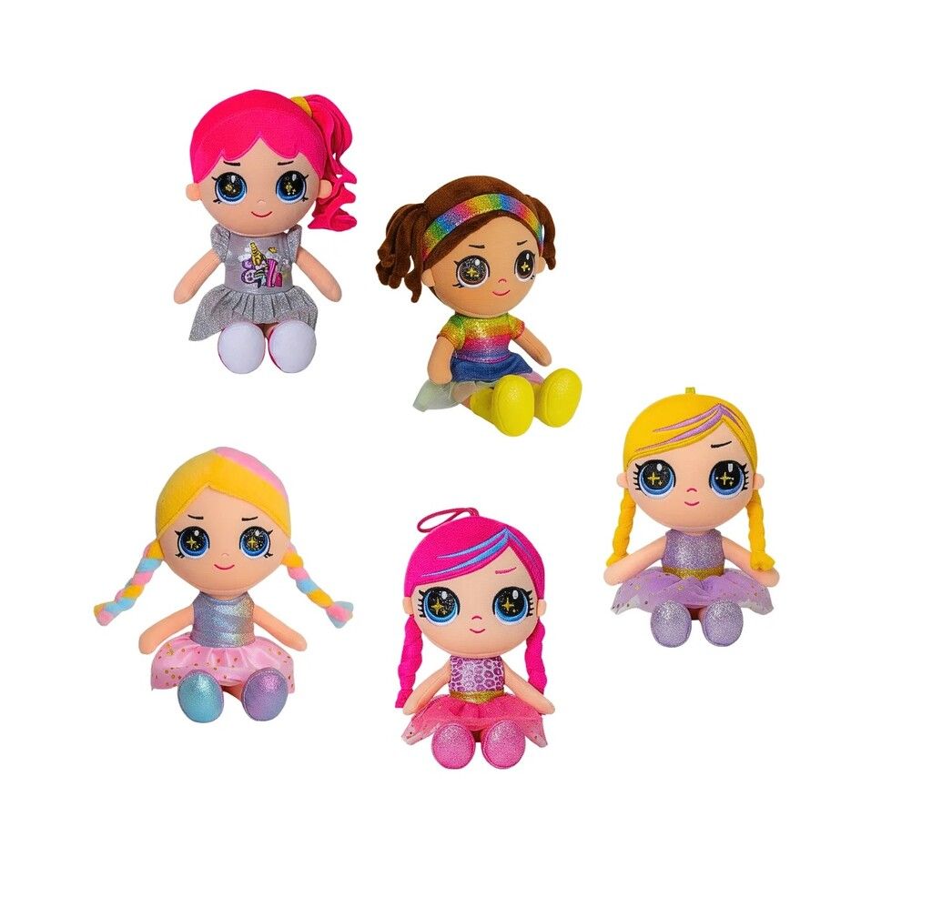 MUNECA DE PELUCHE 20 CM PHI PHI TOYS COD 6100 VEST ROSA - Imagen 4