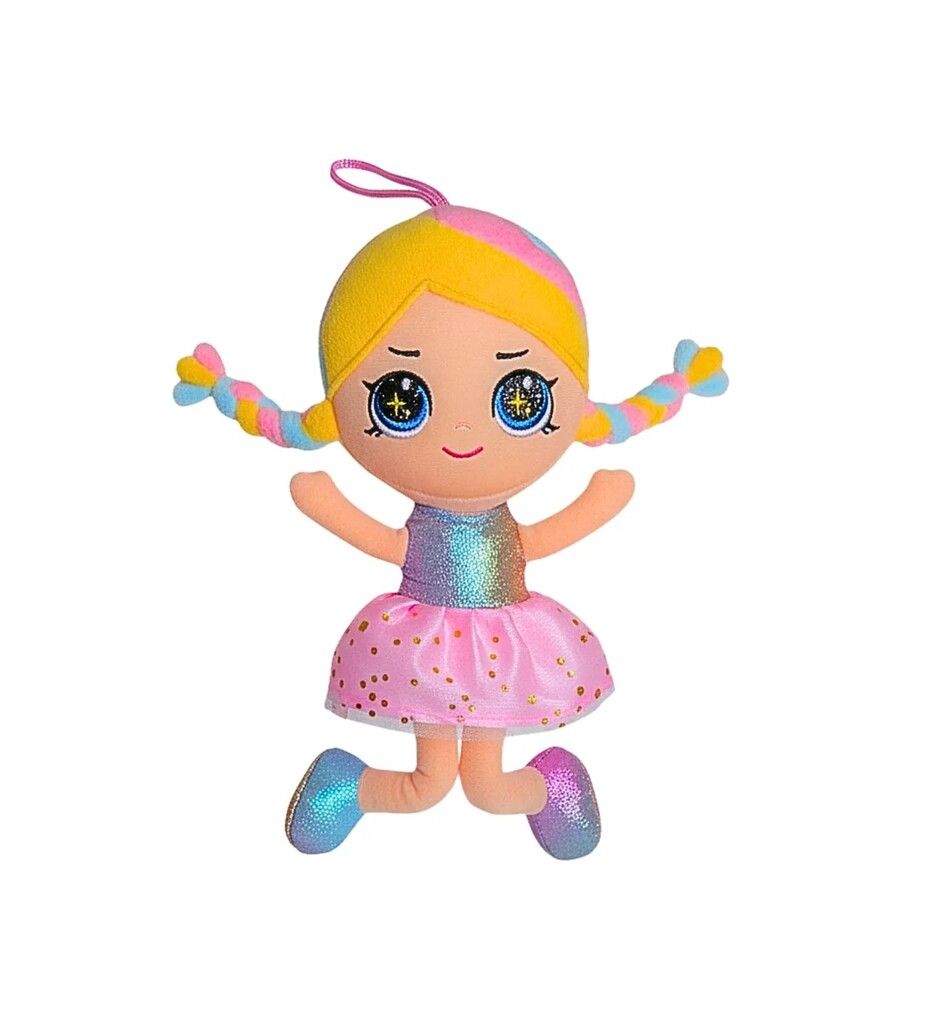 MUNECA DE PELUCHE 20 CM PHI PHI TOYS COD 6100 VEST ROSA - Imagen 2