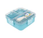 LUNCHERA TRENDY VIANDA HERMETICA 3 DIVICIONES 30429 AQUA