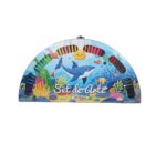 SET DE PINTAR SEMI CIRCULO CRAYONES MARCADORES Y MAS MQD46A