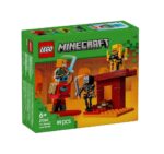 LEGO MINECRAFT BATALLA DE LAVA 99 PIEZAS COD 21266