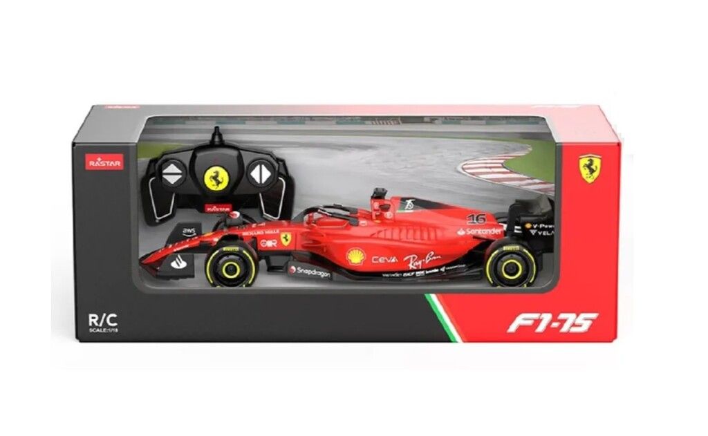 AUTO FORMULA 1 RADIO CONTROL FERRARI ESCALA 1.18 COD 93400