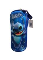CARTUCHERA ESCOLAR DOBLE CIERRE RELIEVE 3D COD GR25 STITCH